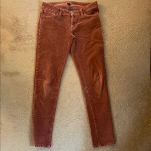 Corduroy, Orange pants